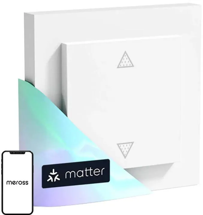 Meross MRS105MA-EU Comutator inteligent WiFi pentru obloane rulante (Matter)