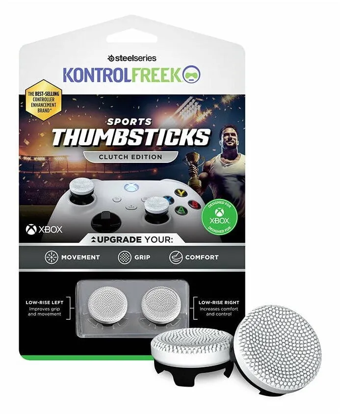 Gamepad STEELSERIES KontrolFreek Sports - Clutch White/Black - XBX