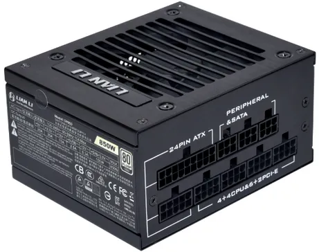 Sursa PC Lian Li Lian Li SP850 V2 Gold Netzteil, modular, ATX 3.1 - 850 Watt, schwarz