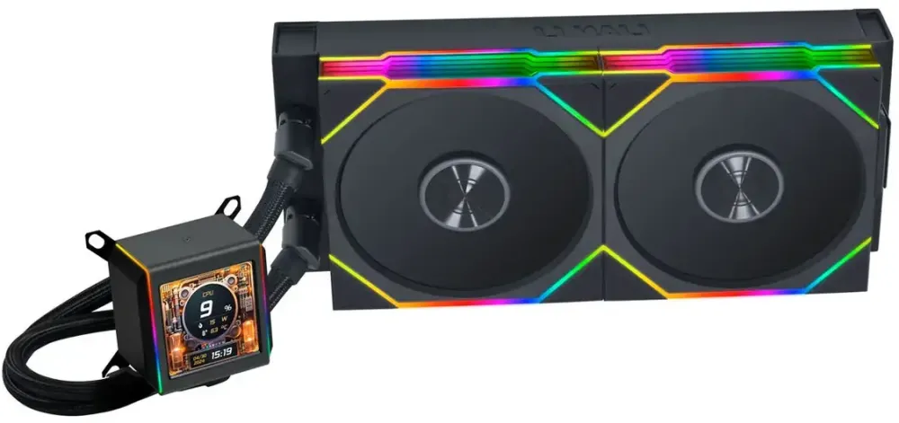Cooler Lian Li Lian Li Galahad II LCD 280 TL Wireless AiO Wasserkühlung - schwarz