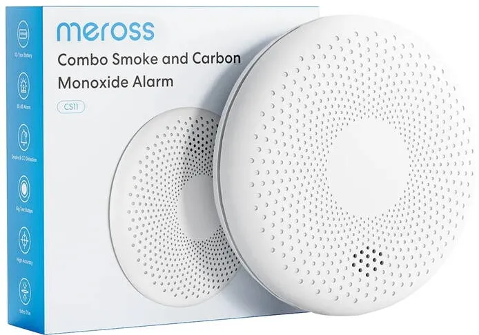 Meross Combo Smoke and Carbon Monoxide Alarm Meross CS11-EU