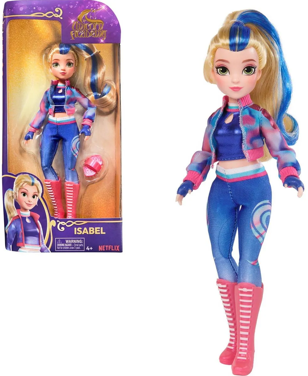 Spin Master Unicorn Academy - Dressing Doll Isabel