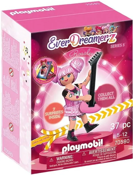 Jucarie creativa PLAYMOBIL Set de joaca Playmobil Everdreamers Lumea Muzicii - Rosalee, 37 piese