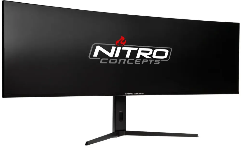 Monitor Nitro Concepts SM1 Simracing, 124,5 cm (49 Zoll) Curved, 144Hz, FreeSync, G-Sync, HDMI, DP, USB