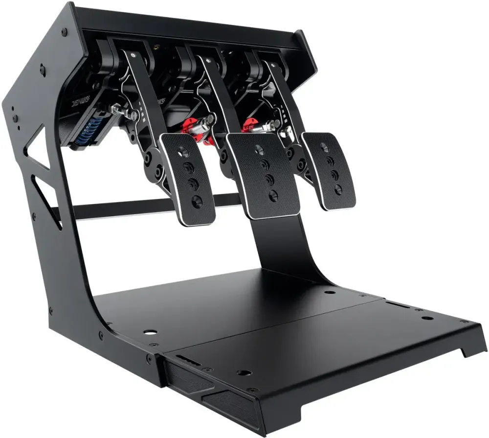 Simagic Set de pedale Simagic P1000i - inversate, 3 pedale, negre