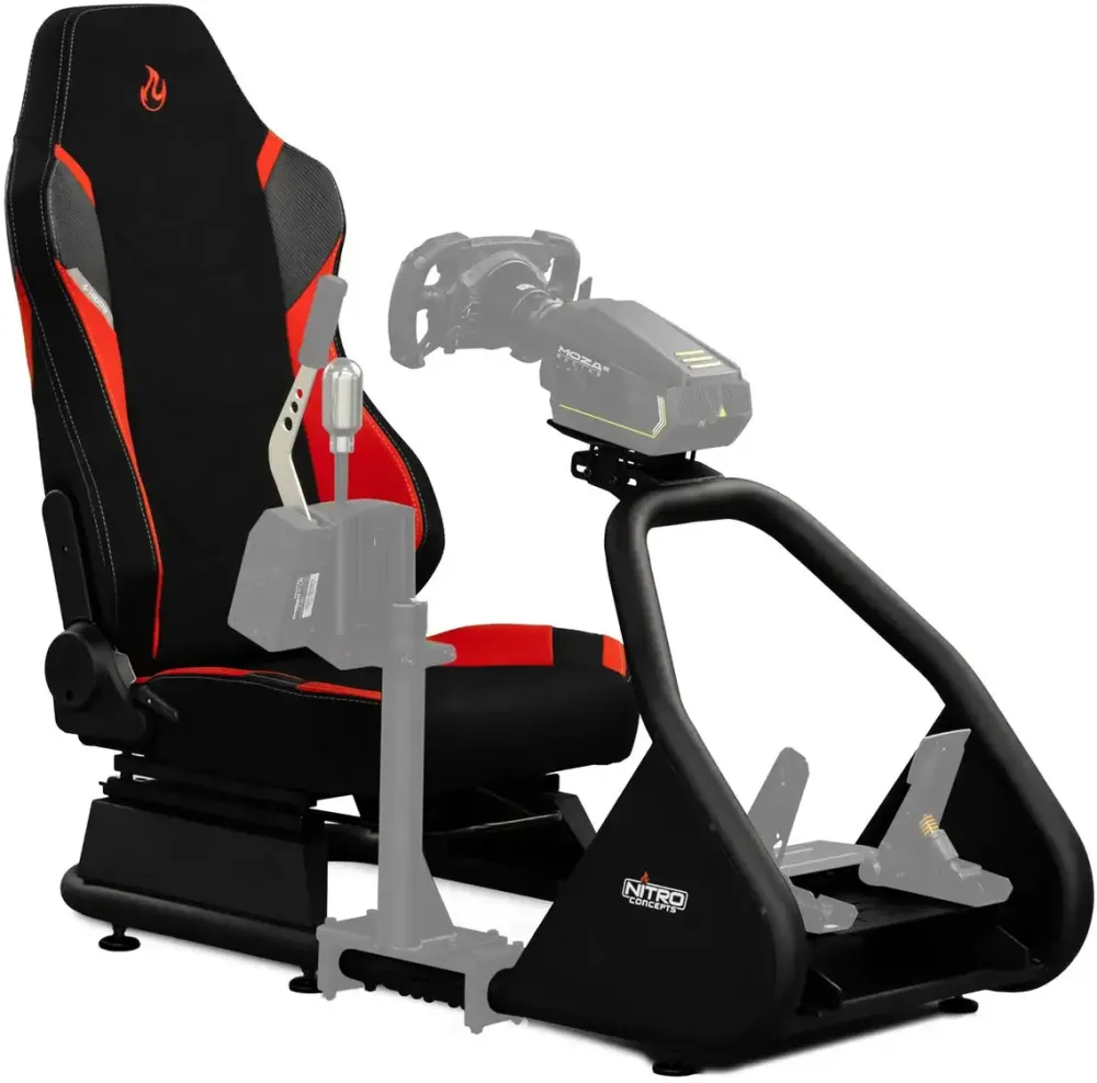 Nitro Concepts S-Racer - X1000 Inferno Red Bundle