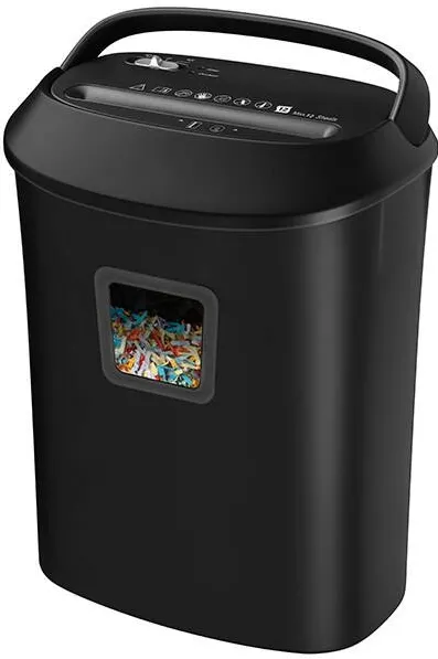 TRACER FileCrusher Paper Shredder, Black