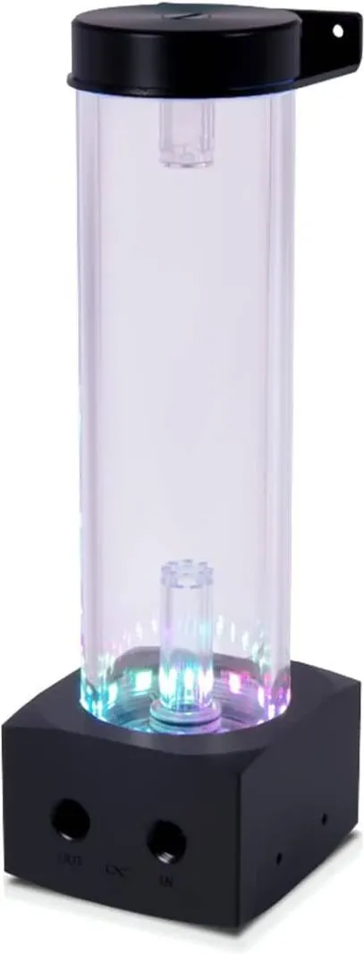 Alphacool Core 200 Aurora expansion tank D5/VPP Acetal/A (black)