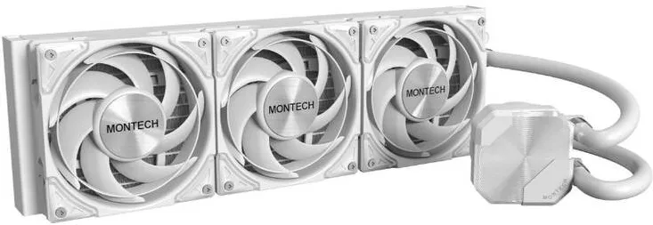Cooler Montech Cooler CPU MONTECH HyperFlow Silent AiO, 360mm, Alb