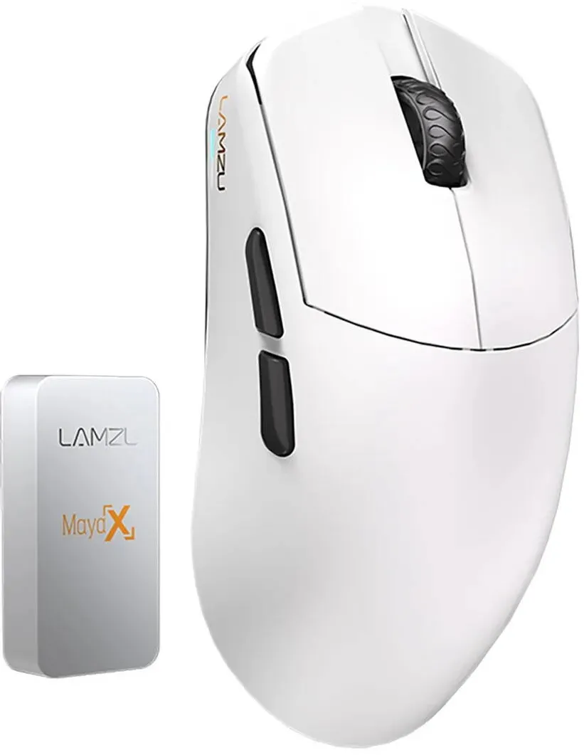 Mouse Lamzu Lamzu Mouse de gaming profesional MAYA X 8K - Wireless - Alb