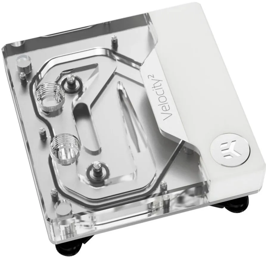 EK Water Blocks EK-Quantum Velocity² D-RGB - 1700/1851, White Edition