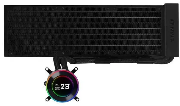 Lian Li Racitor lichid AIO CPU Lian Li HydroShift II LCD-C 360, negru
