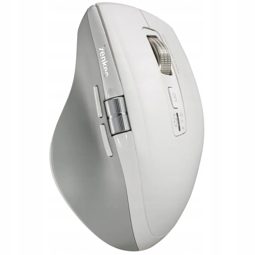 Mouse Yenkee Mouse wireless YENKEE YMS2095W, alb, acumulator, USB Bluetooth