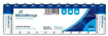 MediaRange Premium Alkaline Mignon Batteries AA/LR6/1.5V PACK24