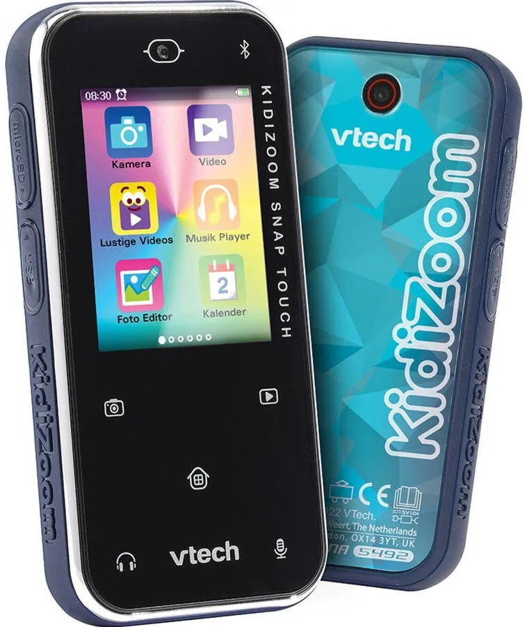 Aparat foto compact VTech KidiZoom Snap Touch, digital (blue)