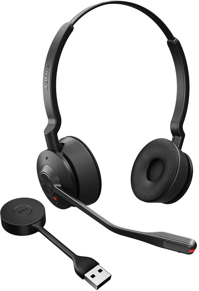 Casti Over-Head Jabra Engage 55 SE - USB-A UC Stereo, EMEA/APAC