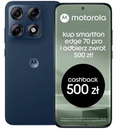 Smartphone MOTOROLA Edge 70 Pro 6.78" Android 16.0 5G USB Type-C 8 GB 256 GB 6500 mAh Pantone Titan