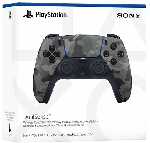 Gamepad Sony Sony DualSense Camouflage Bluetooth/USB Gamepad Analogue / Digital PlayStation 5