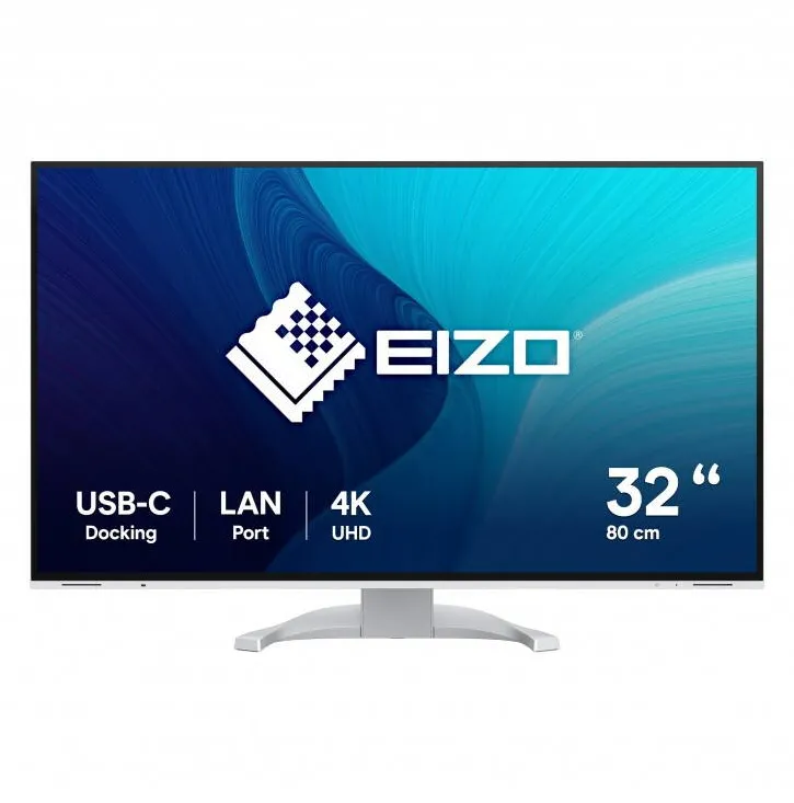 Monitor Eizo IPS 31,5" EV3240X-WT 16:9 4K HDMI+DP+USB-C
