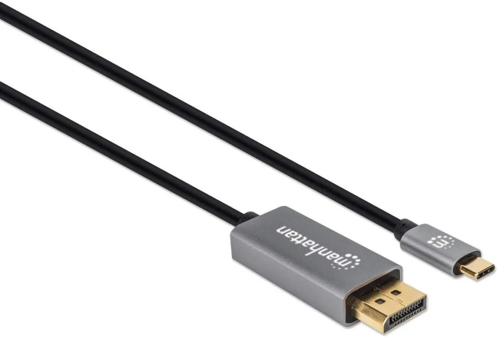 Cablu MANHATTAN 8K@60Hz USB-C la DisplayPort 1.4 2m