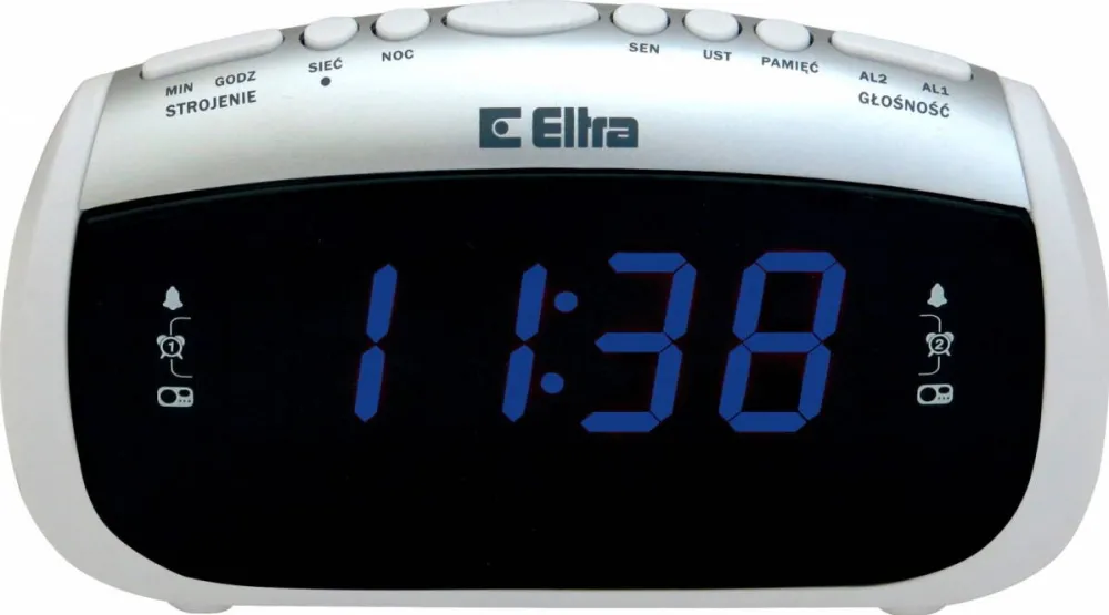 Radio cu Ceas Eltra ZOSIA 312PLL Alb