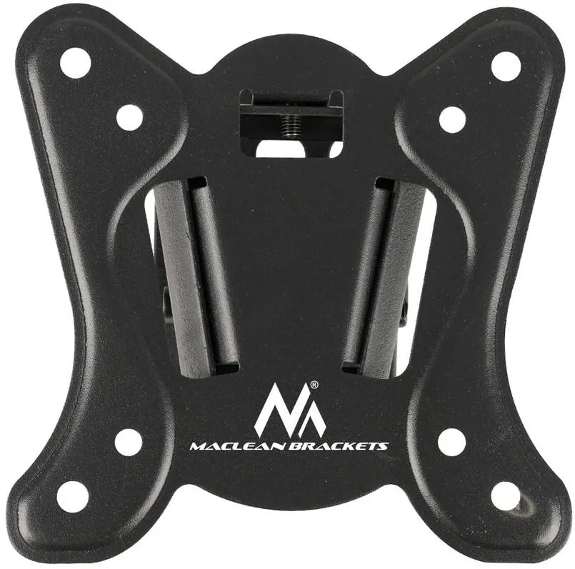 Suport TV / Monitor MACLEAN Suport TV perete Maclean MC-415 13-32'', max 30kg, VESA 75x75/100x100, reglabil inclinare -12°/+3°, rotatie -25°/+25°, negru, LED, LCD, OLED, Sony, LG, Samsung