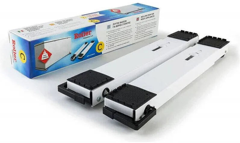 Roller Role transport universale, Roller, produse mari, 2 buc/pachet, 300 kg, 5 x 8 x 37-62 cm