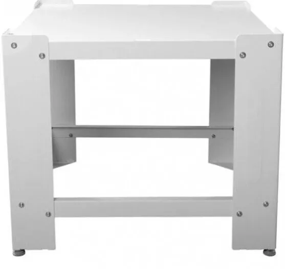 Roller Piedestal pentru Masina de Spalat / Uscator, Roller 00801, Sarcina Maxima 150KG, 60 x 60, Otel Galvanizat, Alb