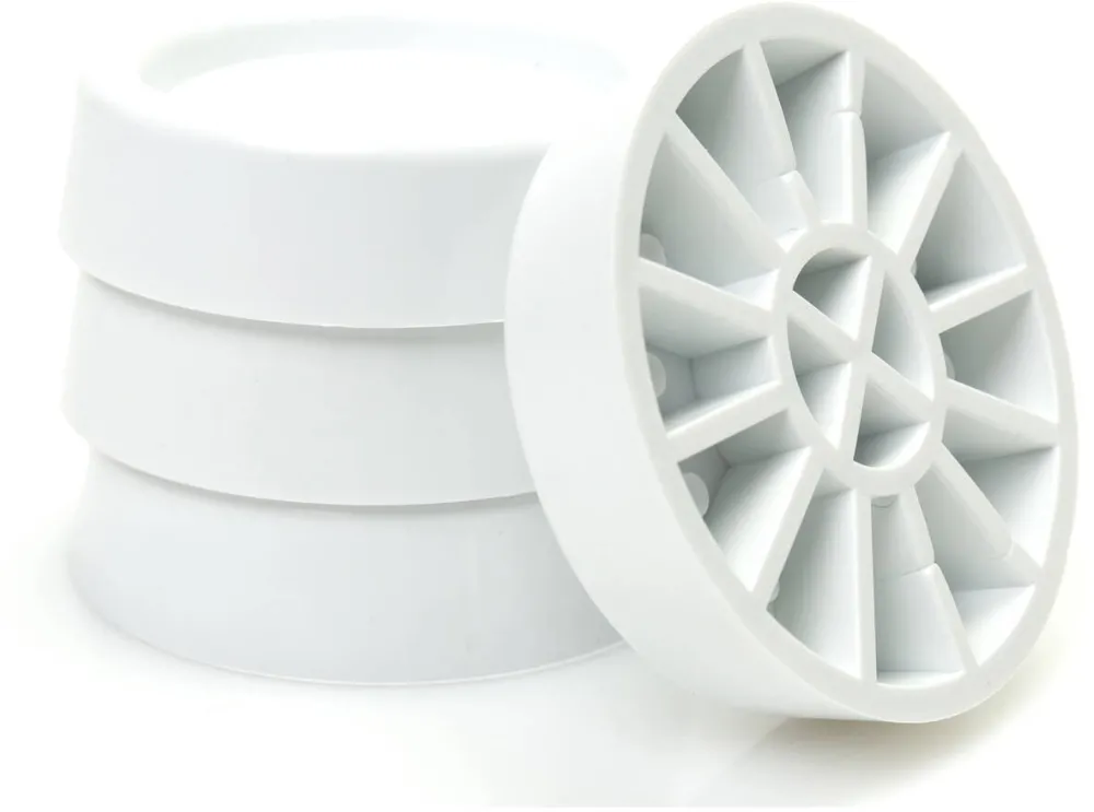 Roller Τalpi antivibratii, 4 pcs, masina de spalat si adapost, alb