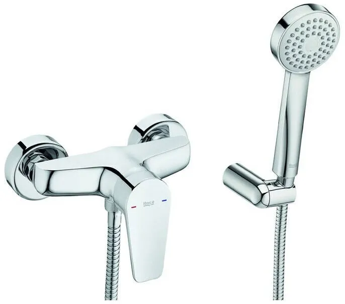 Roca Baterie dus Arana, aparenta, set dus, crom, A5A2A1BC0K