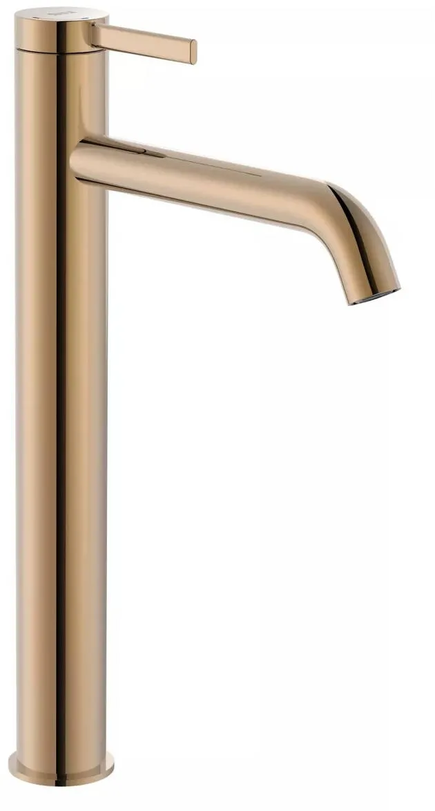 Roca Baterie lavoar ONA A5A349ERG0, marime XL, 320 mm, pornire rece, ventil, lucios, Rose gold