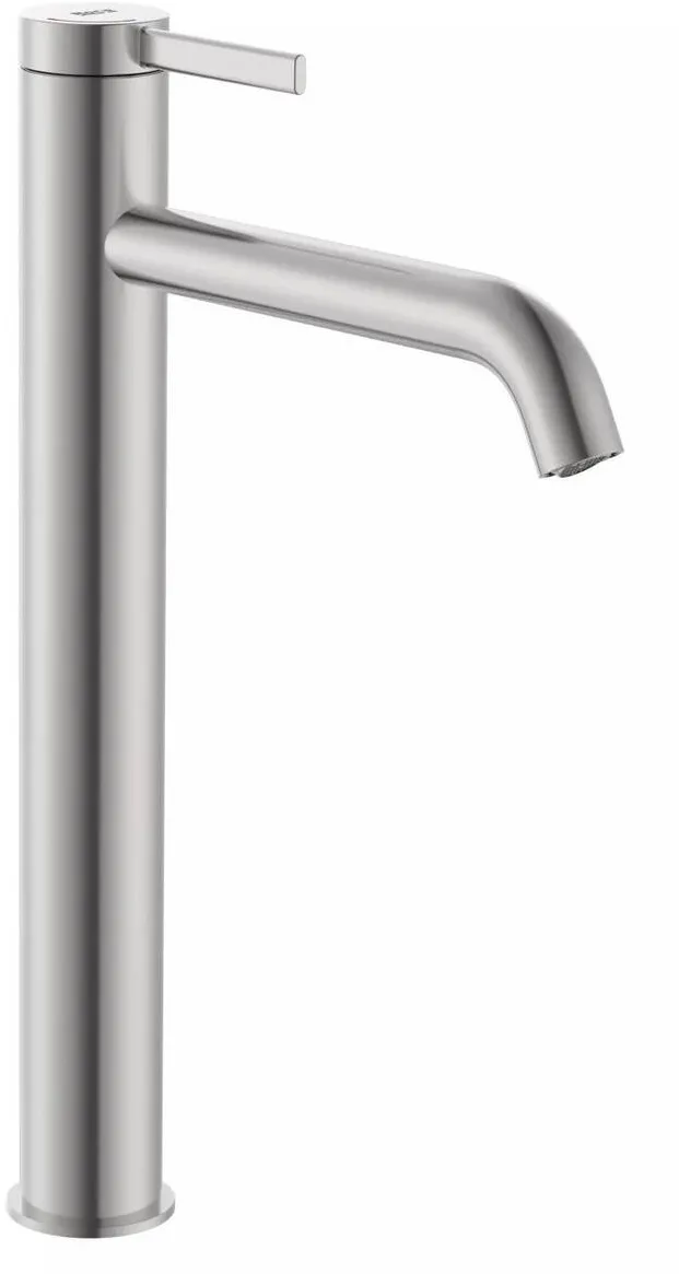 Roca Baterie lavoar ONA A5A349ESM0, XL, 320 mm, pornire rece, ventil, mat, Otel satinat