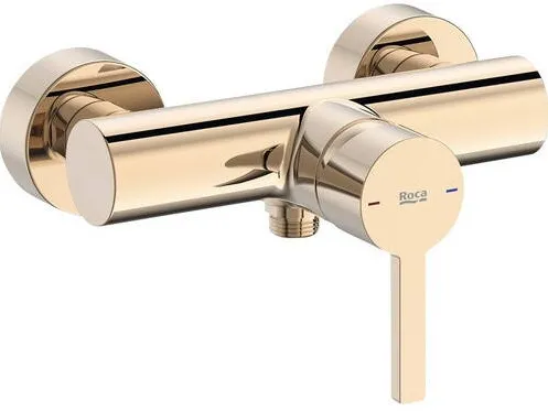 Roca Baterie dus monocomanda Naia rose gold
