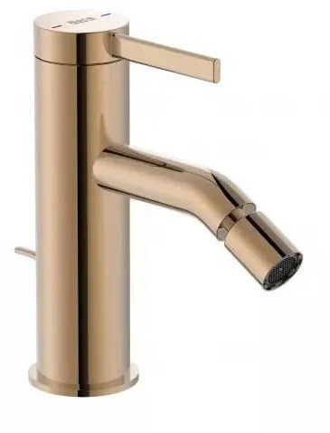 Roca Baterie bideu ONA A5A609ERG0, marime S, 150 mm, ventil, lucios, Rose gold