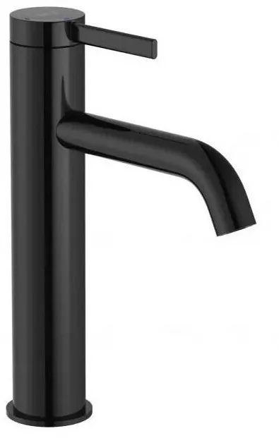 Roca Baterie lavoar ONA A5A3C9ECN0, M, 212 mm, pornire rece, ventil, lucios, Negru titan