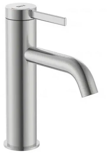 Roca Baterie lavoar ONA A5A3A9ESM0, M, 177 mm, pornire rece, ventil, mat, Otel satinat