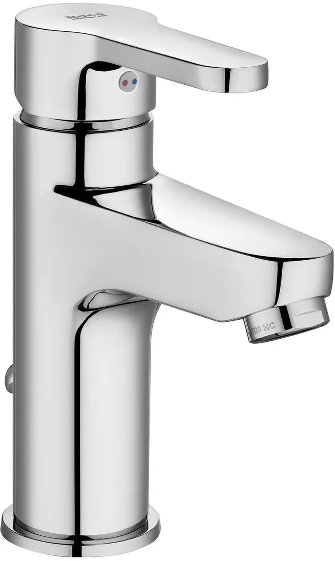 Roca Baterie lavoar Arola, ventil inclus, cartus ceramic, racorduri incluse