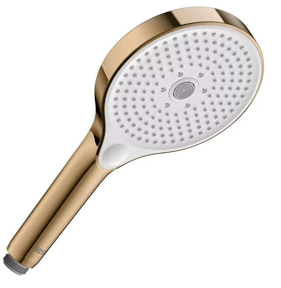 Roca Para dus,, 3 functii, lucios, auriu, racord 1/2 inch, diametru 130 mm