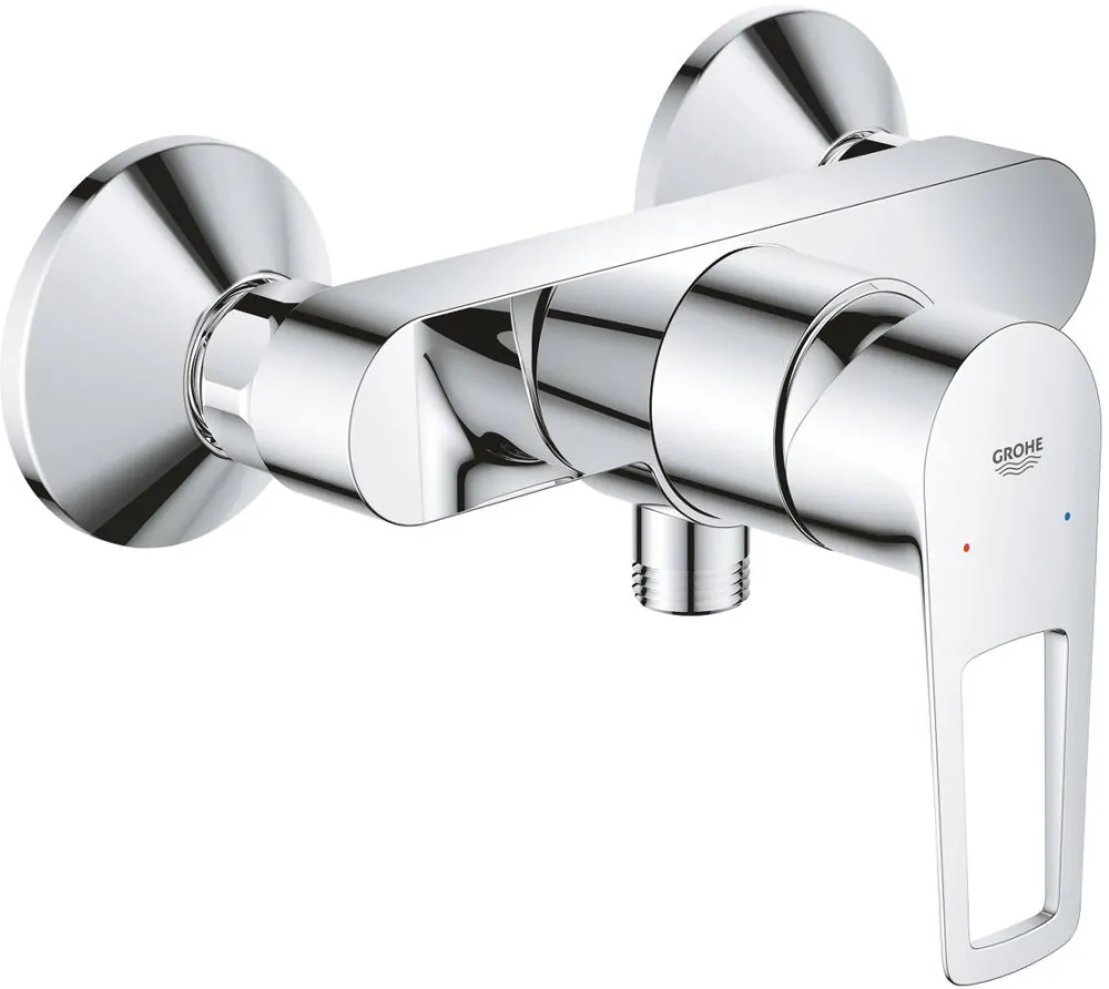 Grohe Baterie de dus Bauloop 23633001, 1/2'', aparenta, monocomanda, Crom