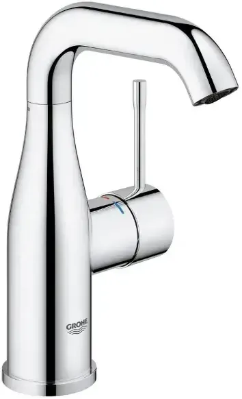 Grohe Baterie lavoar Essence 23463001, 3/8, marimea M, monocomanda, pivotanta, cartus ceramic, fara set evacuare, Crom