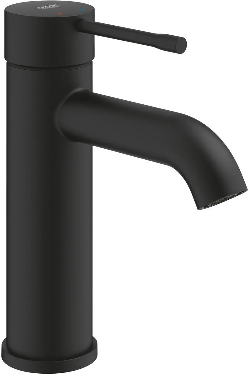 Grohe Baterie lavoar Essence 24172KF1, 3/8 inch, marimea S, cartus ceramic, monocomanda, fara ventil, Negru