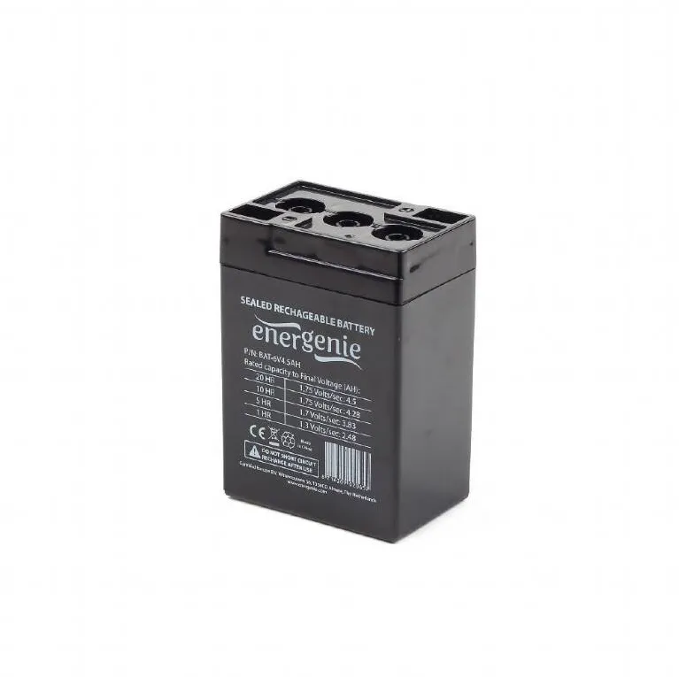 ENERGENIE Rechargeable Baterie 6 V 4.5 AH for UPS