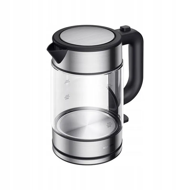 Xiaomi Fierbator electric, Xiaomi, Sticla, Mi, 2200W, capacitate 1.7l, Argintiu