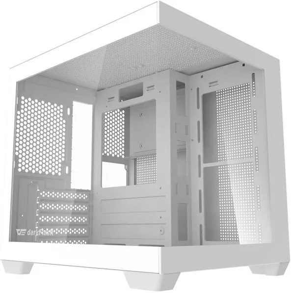 Carcasa PC Darkflash C275P fara ventilatoare (Alb)