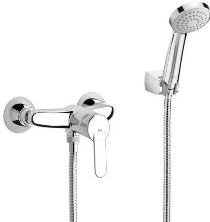 Roca Set baterie sanitara dus,, Victoria, crom, 1.5 m