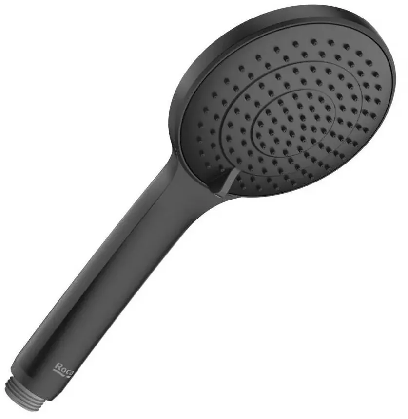 Roca Para de dus Sensum A5BG109NB0, racord 1/2 inch, 110 mm, 3 functii, mat, Negru