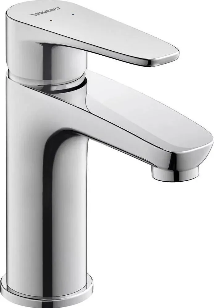 Duravit Baterie lavoar B.1 B11010002010, marime M, cartus ceramic, monocomanda, 155 mm, Crom lucios