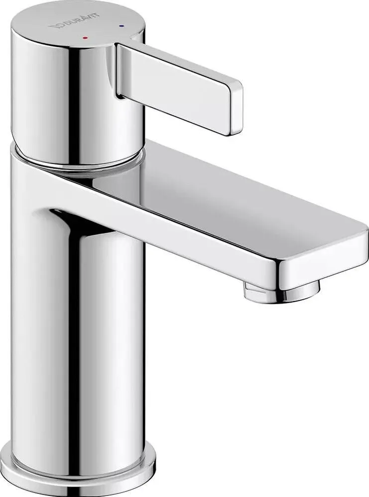 Duravit Baterie lavoar D-Neo DE1010002010, marime S, cartus ceramic, monocomanda, 151 mm, Crom lucios