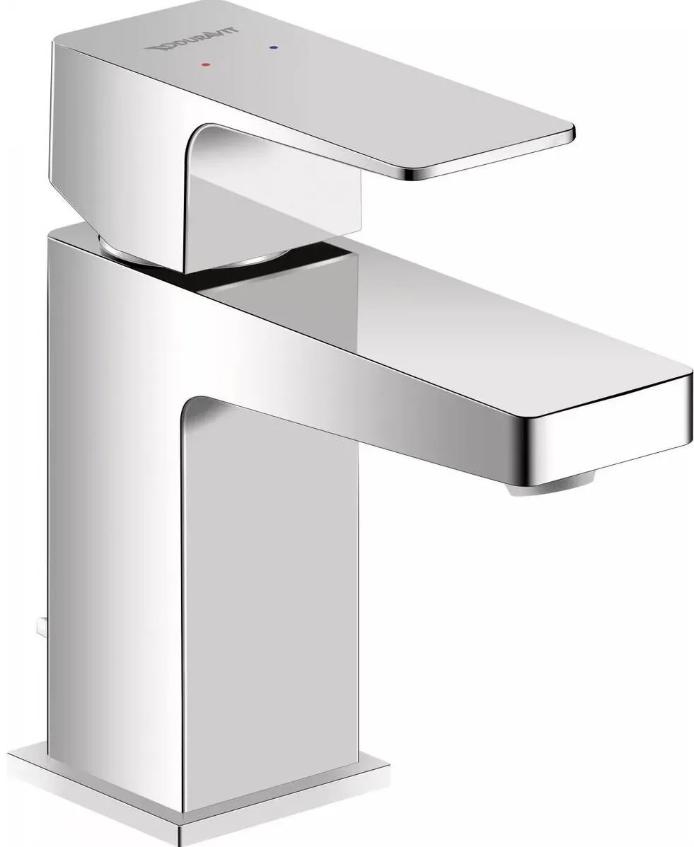 Duravit Baterie lavoar Manhattan MH1010001010, marime S, cartus ceramic, monocomanda, 138 mm, ventil, Crom lucios