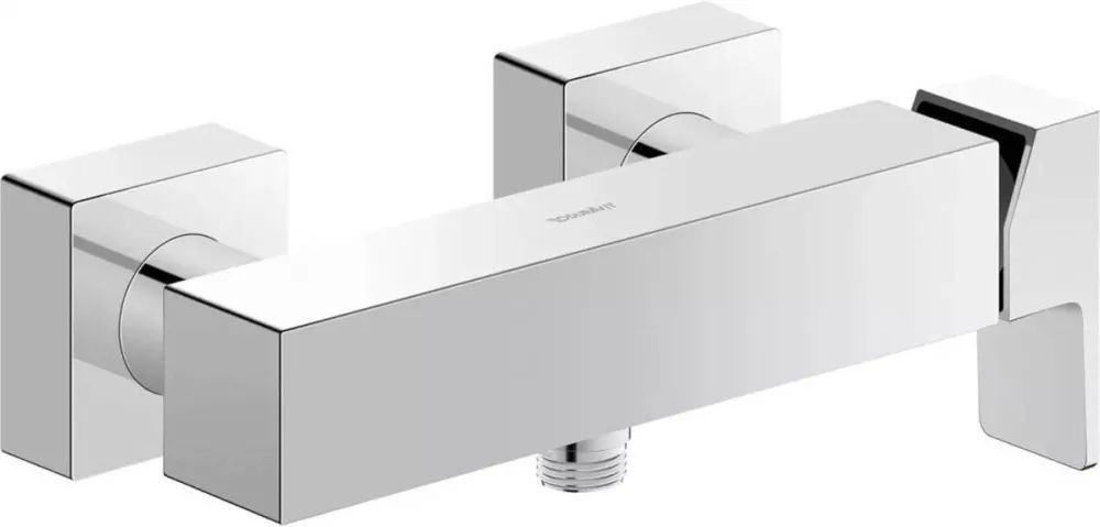 Duravit Baterie dus Manhattan MH4230000010, aparenta, monocomanda, cartus ceramic, Crom lucios